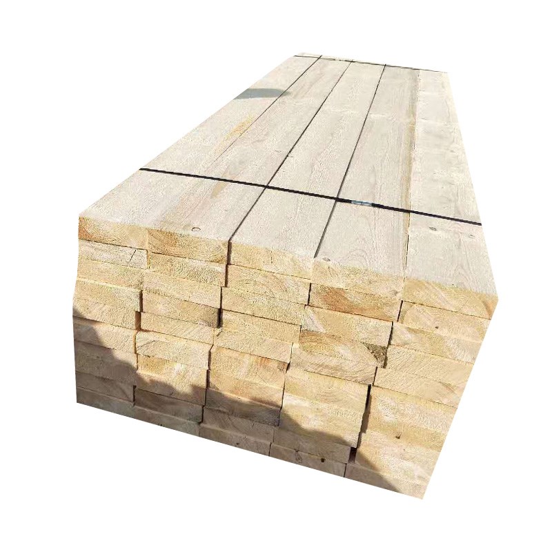 建筑木方工地支模用松木支模枕木4米3米定制垫木跳板方木条子铁杉
