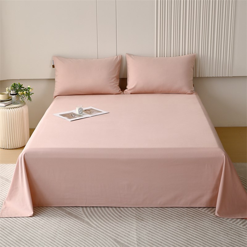 A类全棉100纯棉床单单件2024新款秋冬季加厚磨毛学生宿舍单人被单