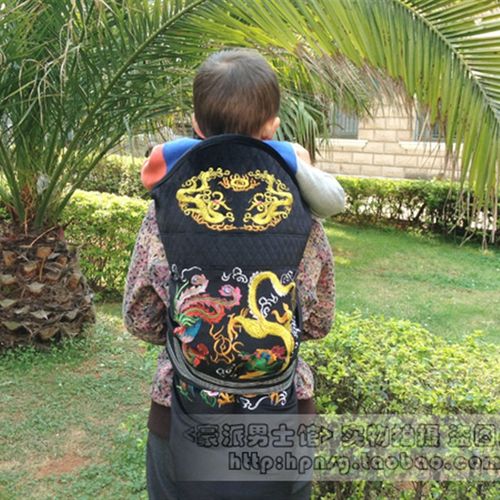 云南背带  云南绣花背带 传统民族绣花背袋背巾   婴儿宝宝背带