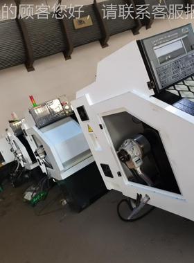 低价转让9成新导轨数控车床369型斜轨排线刀式数控车床65610宝元