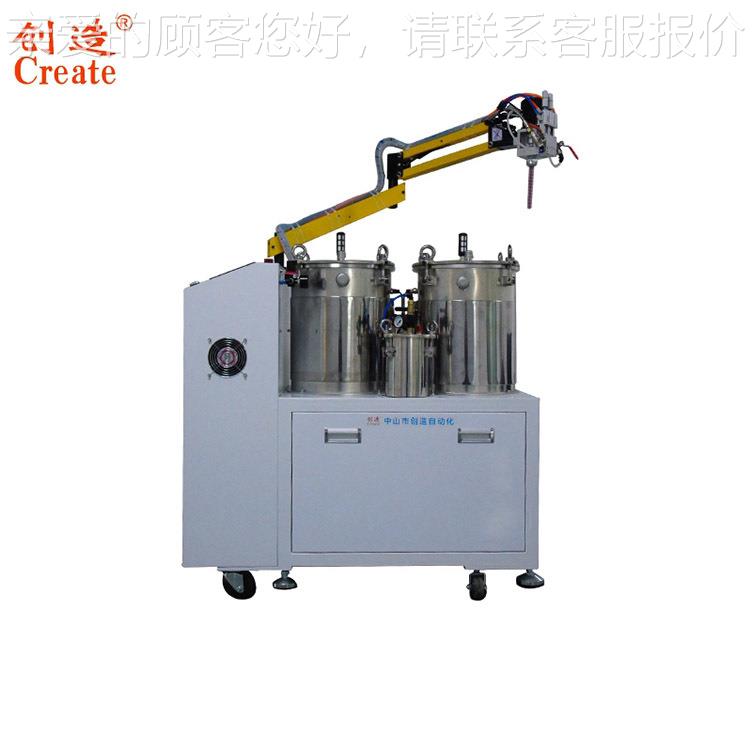 硅胶灌组封注胶小型点胶机 环氧树机脂自动灌胶机 灌胶 双份AB胶