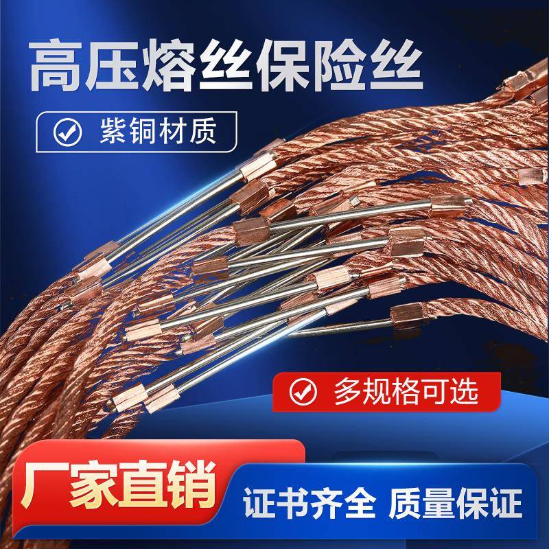 高压保险丝熔丝10KV-5A10A20A50A100A变压器令克跌落式熔断器熔丝