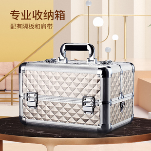 专业化妆纹眉纹绣工具箱包美容采耳箱子足疗技师催乳师纹身箱手提
