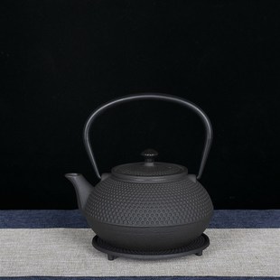 铁壶铸铁烧水户外水壶煮茶泡茶家用纯手工无涂层生铁茶壶铁杯套装