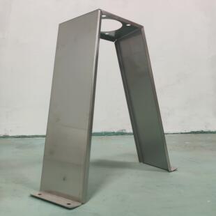 巴歇尔槽支架超音波明渠流量计监视器感测器支架可选孔径304不锈