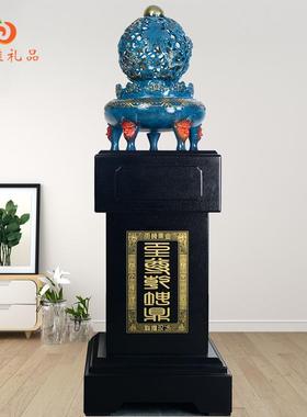 鼎工艺品摆件大号落地鼎招财办公室公司店铺开业乔迁商务庆典礼品