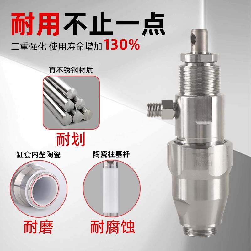 无气喷涂机泵体总成395 495 595 695 700 850 1095柱塞式通用配件