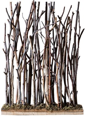 掬涵 天然榛木屏风 艺树丛干枝 桌面地面装饰橱窗造景