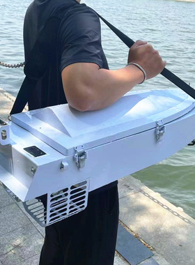 大力牛拖网船 拉网船打窝船遥控船大功率一键脱钩钓鱼送钩