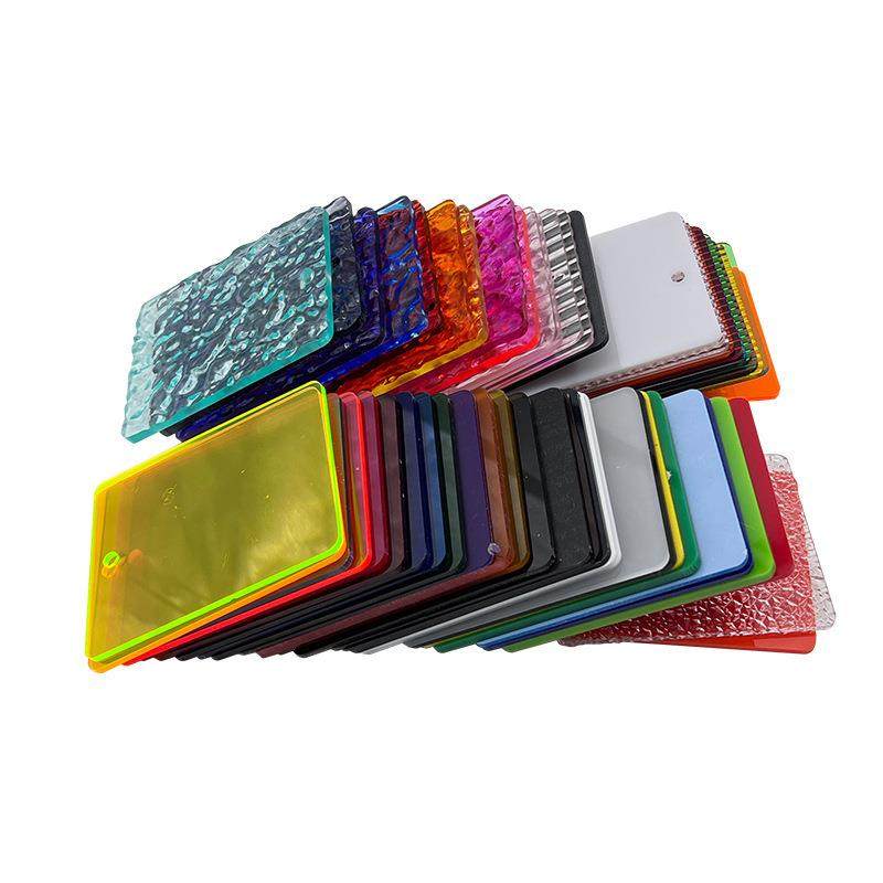 磨砂亚克力板加工切割雕刻激光打孔抛光透明有机玻璃板彩色有机板