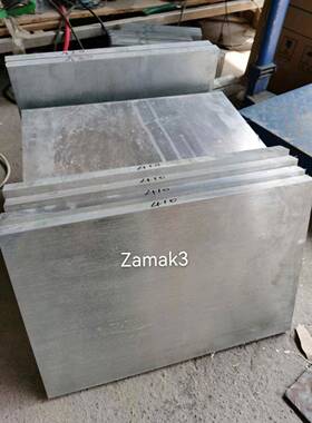 锌合金板ZAMAK5锌合金板材棒料ZAMAK3锌合金圆棒纯锌板材棒料包邮