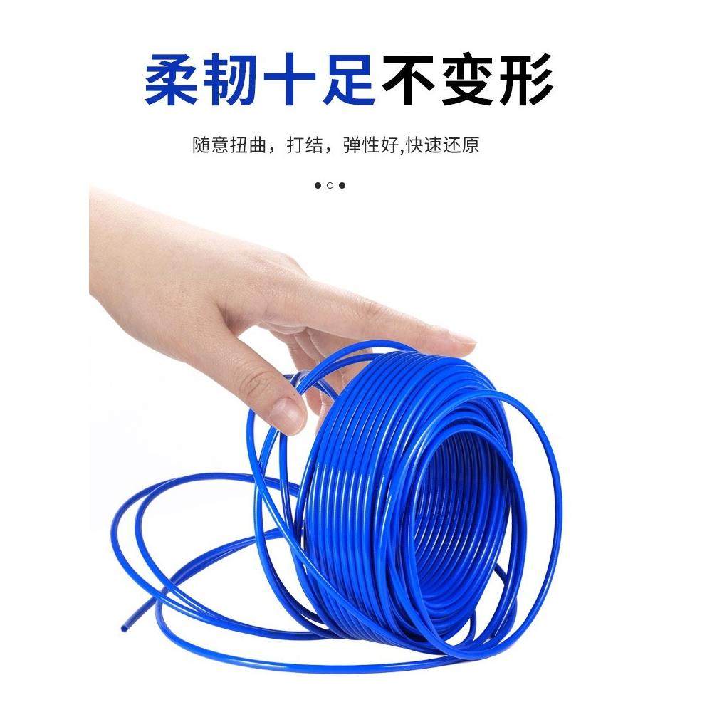 PU夹纱管高压包纱软管空压机气鼓气管防爆夹纱管8*5 10*6.5 12*8