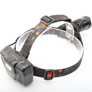 头灯p50调焦强光超亮头戴锂电抓鱼赶海散光黄光透水大光圈变焦灯