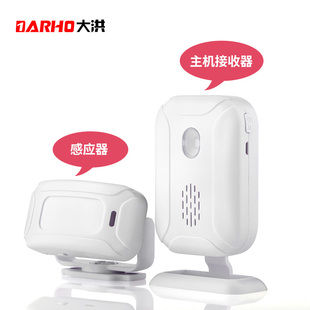 欢迎光临门铃感应器进门店铺商店迎宾提醒感应门铃家用 大洪分体式