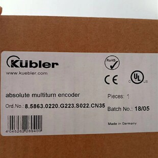 编码 全新原包装 BAUMER 堡盟 8.5863.0200.G223.S022.CN35 器