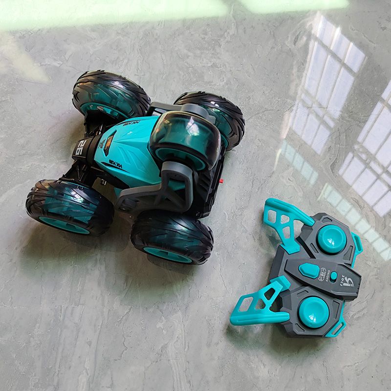 电动遥控车玩具儿童翻滚斗