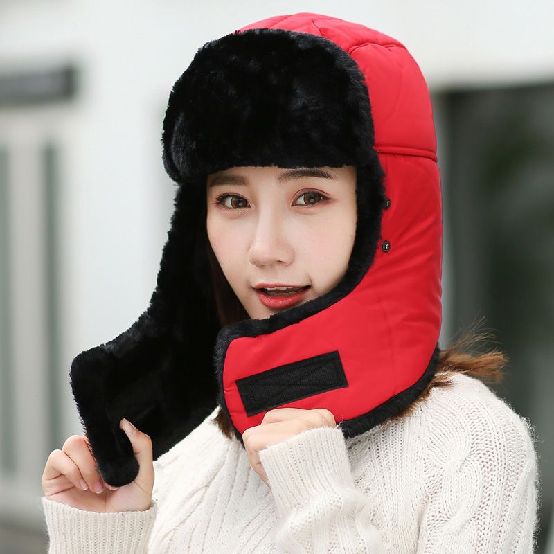 帽子女冬雷锋男潮韩版加厚