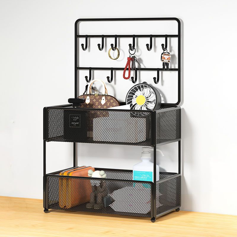 玄关钥匙收纳双层桌面置物