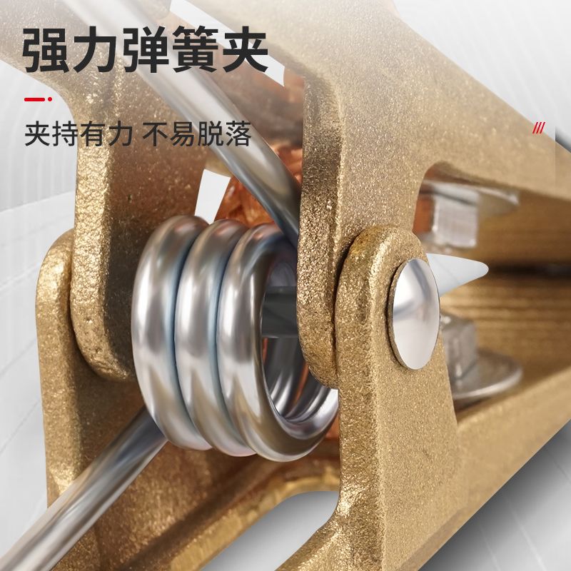 电瓶夹子纯铜搭线火加厚鳄
