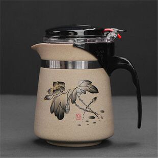 飘逸杯泡茶壶陶瓷水杯功夫茶具内胆过滤耐热花茶杯子办公室玲珑杯