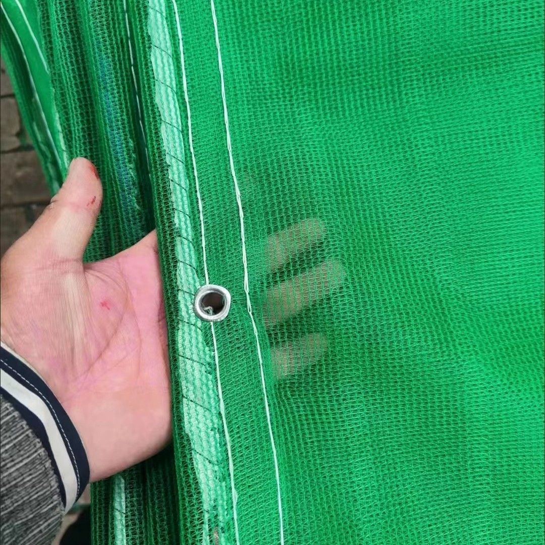 船舶防尘网盖煤土封仓环保