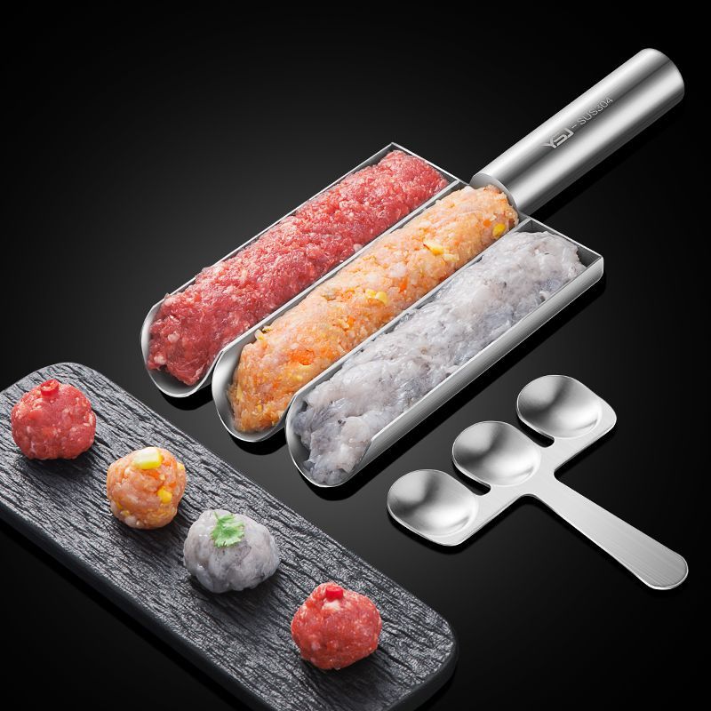304不锈钢肉丸子制作器家