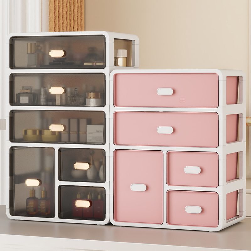 化妆品桌面大容量收纳盒刷
