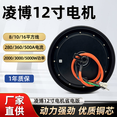 大功率电动车电机12寸瓦大平方