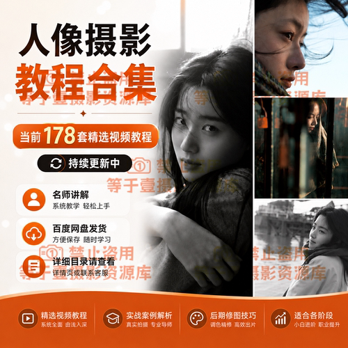 178套精选摄影教程合集