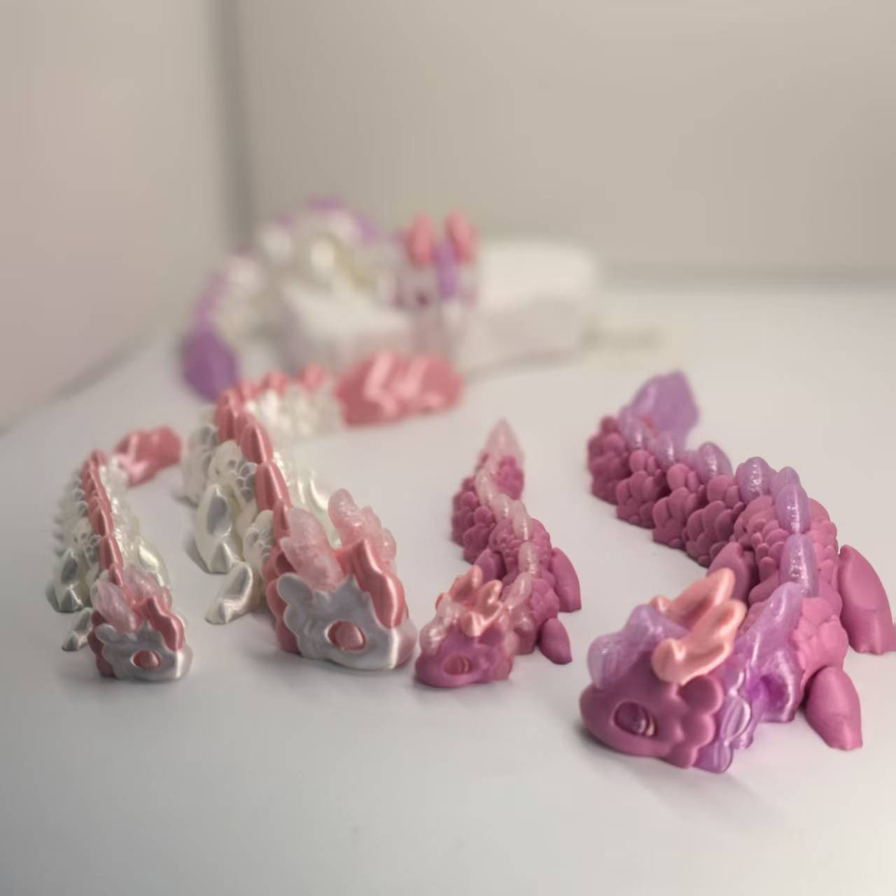 3D打印梦幻小龙萌婴角龙公仔