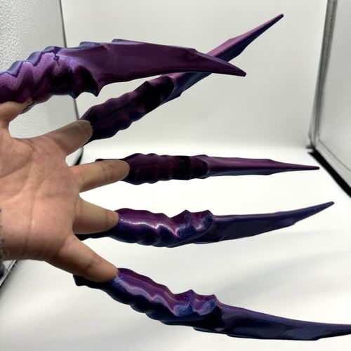 3D打印敖闰龙爪裂空爪申公豹