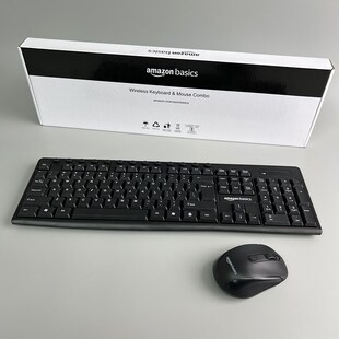 出亚马X 静音轻薄办公室台式 机笔记本外接通用无线键盘鼠标套装