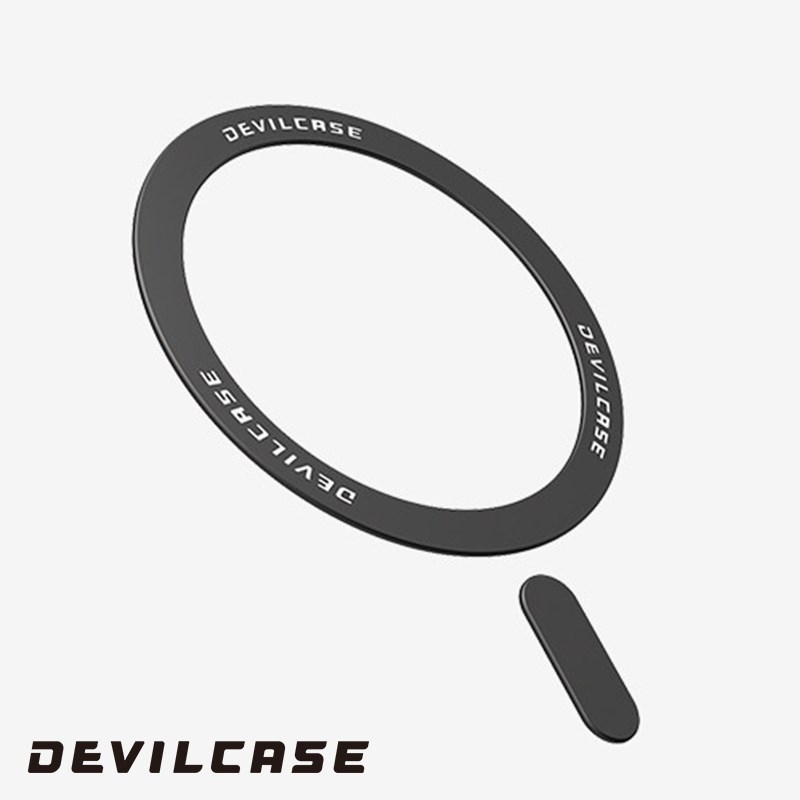 台湾DEVILCASE适用于Magsafe磁吸贴片手机壳引磁片手机无线磁吸圈