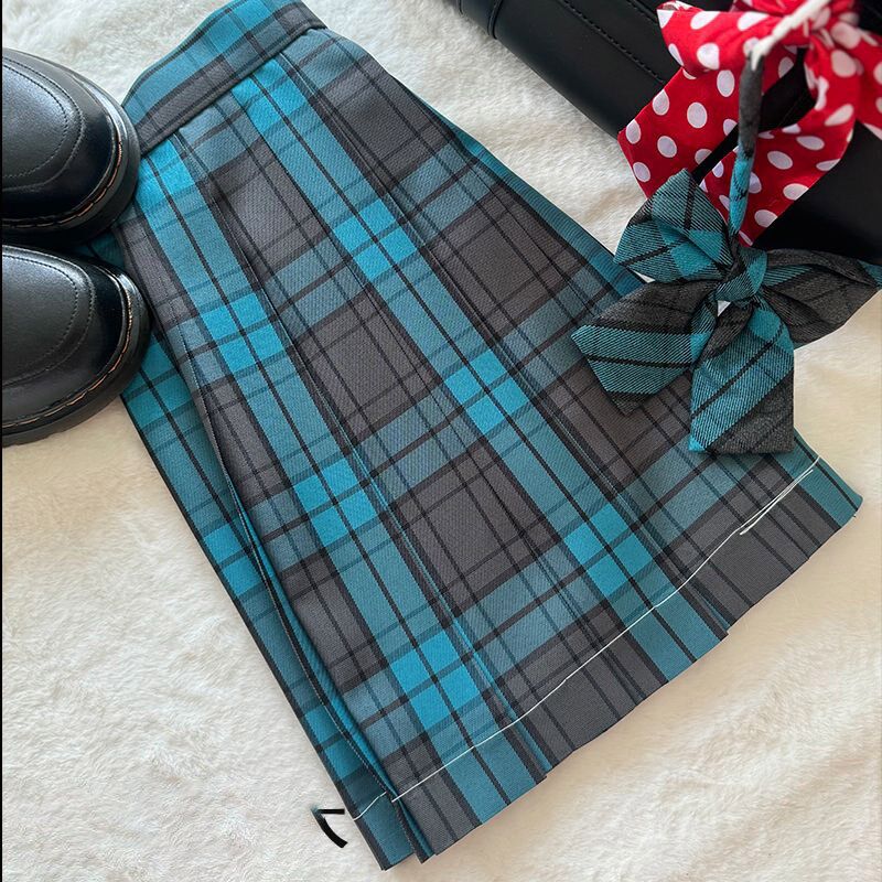 TR【木】绊JKj秋冬新品初音色学院风校供感百搭JK制服学生校服格