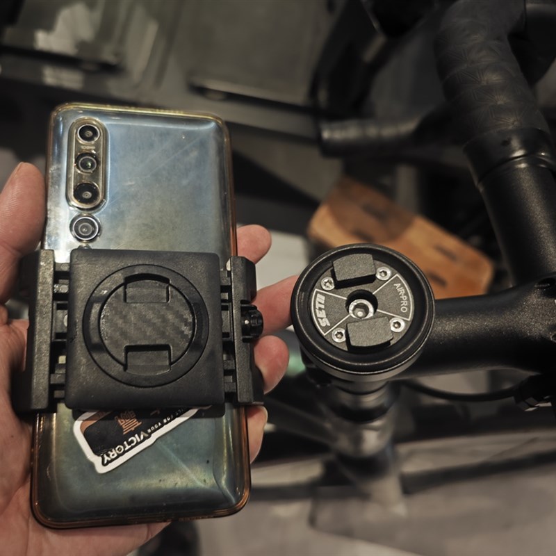 SETES自行车把立盖碗组盖M6螺丝专用手机导航支架防Z抖加强滤震