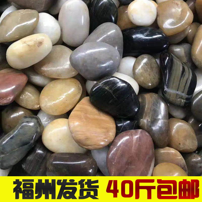 花园装饰庭院鹅卵石造景雨花石阳台鱼池专用南京铺地铺路石子大