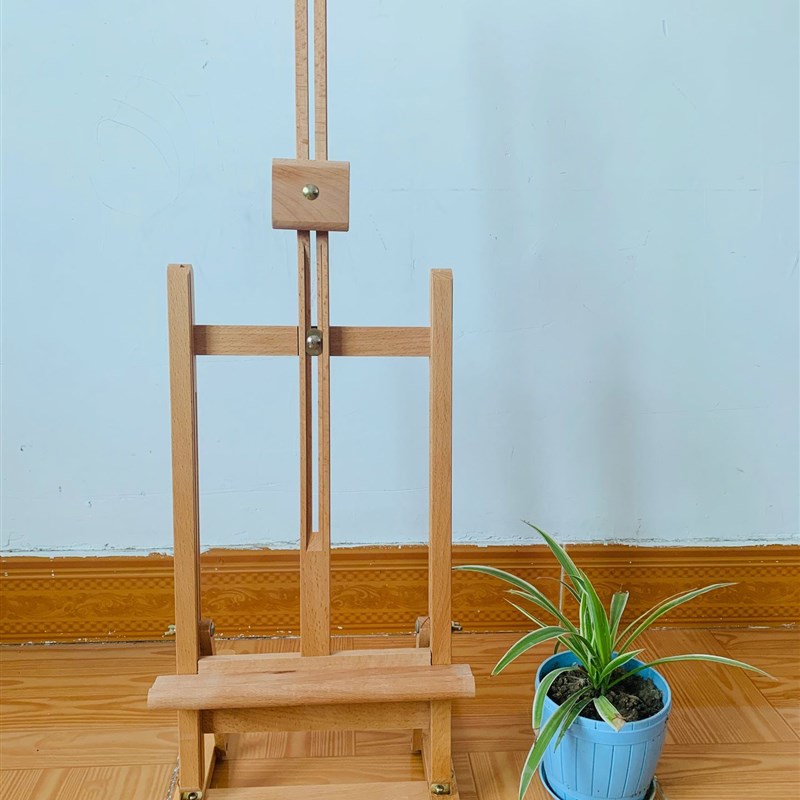 榉木台式画架桌面画架实木展示架广告画架画板