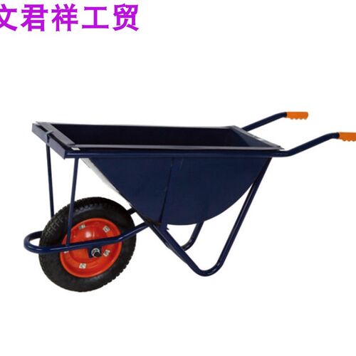 独轮车农用工地单轮手推车推沙泥土花园斗车建筑垃圾搬运车家用