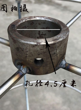 850/820/860型烤鸭炉实心挂圈烤架铁圈配件