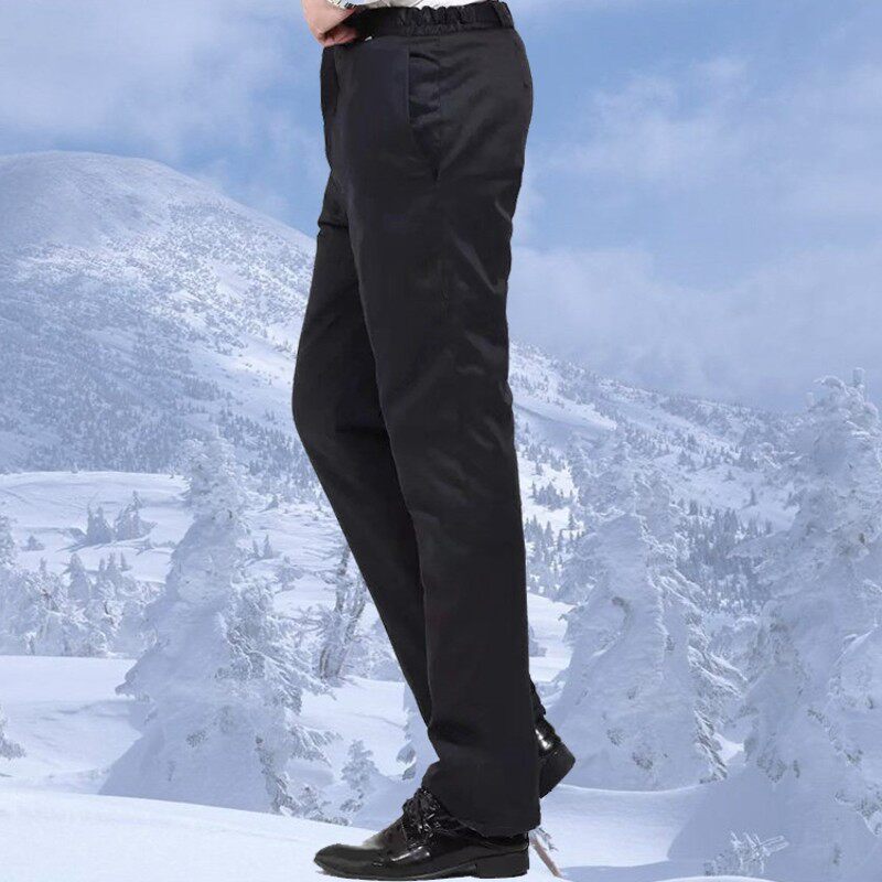 工作服棉裤男耐磨蓝色保t暖防寒防风劳保冬季加厚棉衣棉裤套装