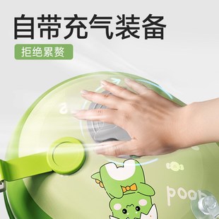 婴儿游泳圈儿童加厚腋下圈防侧翻3岁趴圈新生儿洗澡坐圈家用宝宝