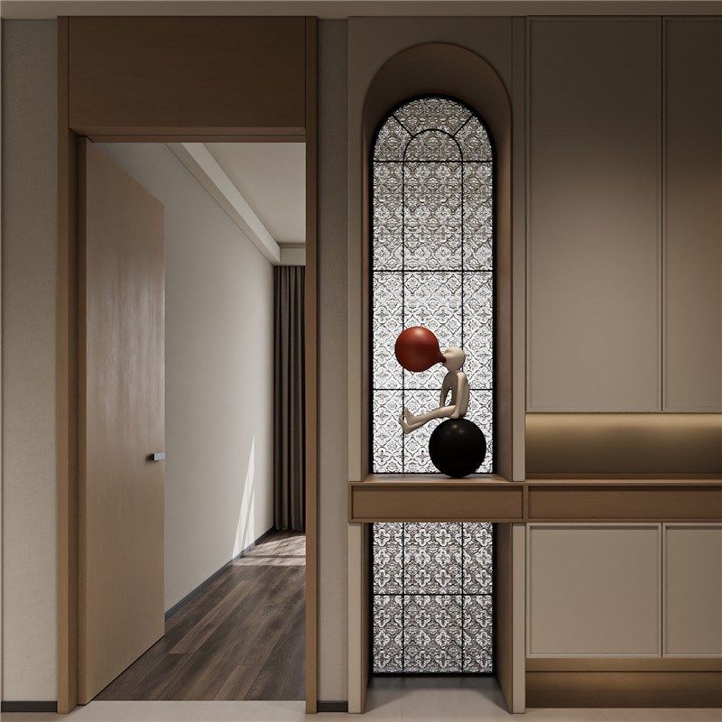 法式玻璃隔断铁艺入户玄关拱形艺术假窗屏风客厅卫生间洗手台装饰,住宅家具,折屏,淘宝优惠券,粉丝福利购,淘宝优惠卷