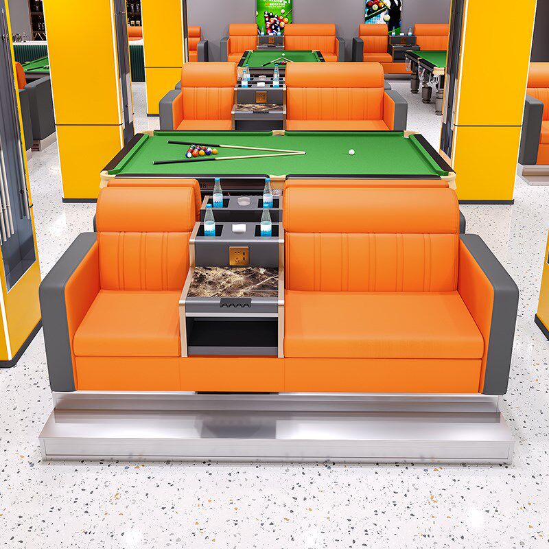 台球沙发观球椅台球厅专用新款台C球室桌椅组合双人高端休息座椅