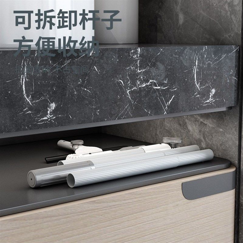 擦玻璃神器高层窗外家用双面擦窗户家政清洁工具加长杆刮水器