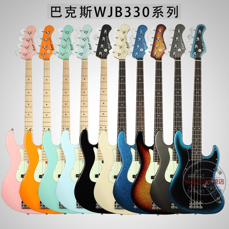 巴克斯BCG初学者进阶WJB330 730四弦五弦J型P型电贝斯电贝斯