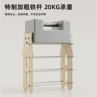 儿童玩具收纳架落地多层家用宝宝置物玩具架简易分类整理箱储物柜