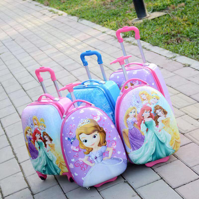 儿童拉杆箱男女j宝宝行李箱小学生卡通可爱旅行箱万向轮出行登机