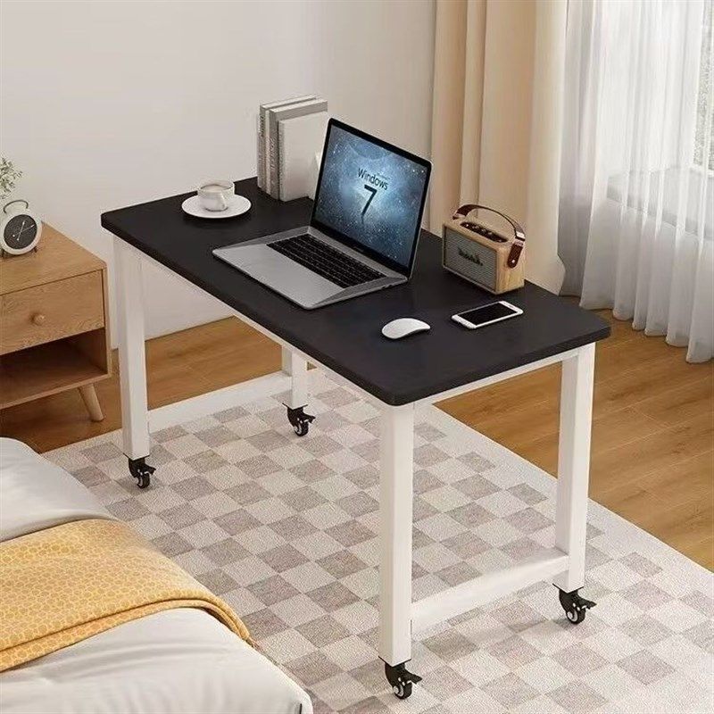 可移动的小桌子与轮子70 80 100桌电脑桌床头柜简单的方桌尺寸定,住宅家具,电脑桌,淘宝优惠券,粉丝福利购,淘宝优惠卷