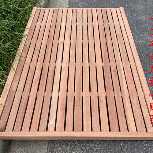 定制实木床板整块可定制折叠排骨架柳桉木棚加厚护腰硬Y板无漆环