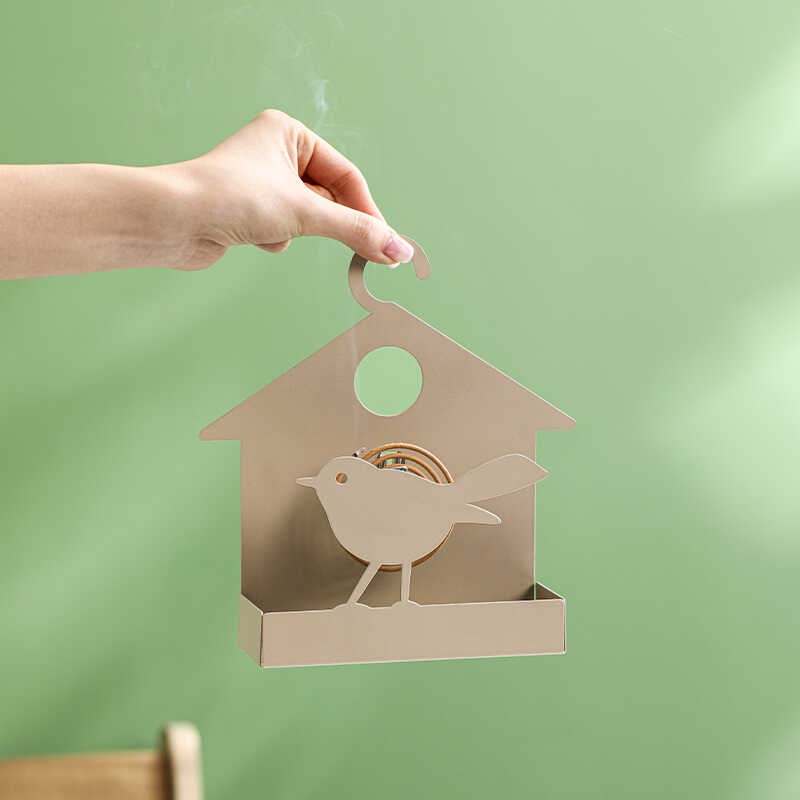 蚊香架蚊香支架檀香长蚊香盒接灰盘子简易多功能挂式防火安全托盘